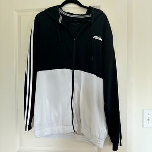 Adidas - Lightweight Hooded Jacket - XL